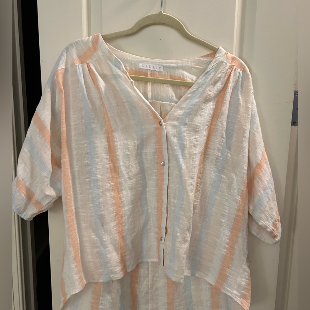 Karlie - Buttoned Up Top